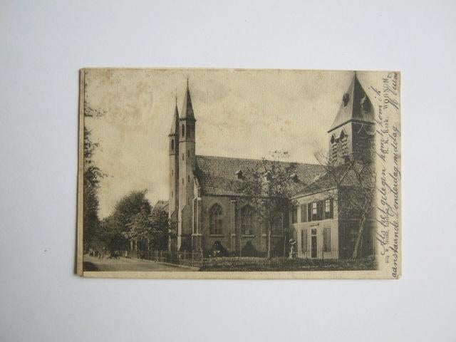 Ansichtkaarten Nederland, TC 5-5 Workum, R.K. Kerk 1902, Verzamelen, Verzenden, Voor 1920, Gelopen, Friesland