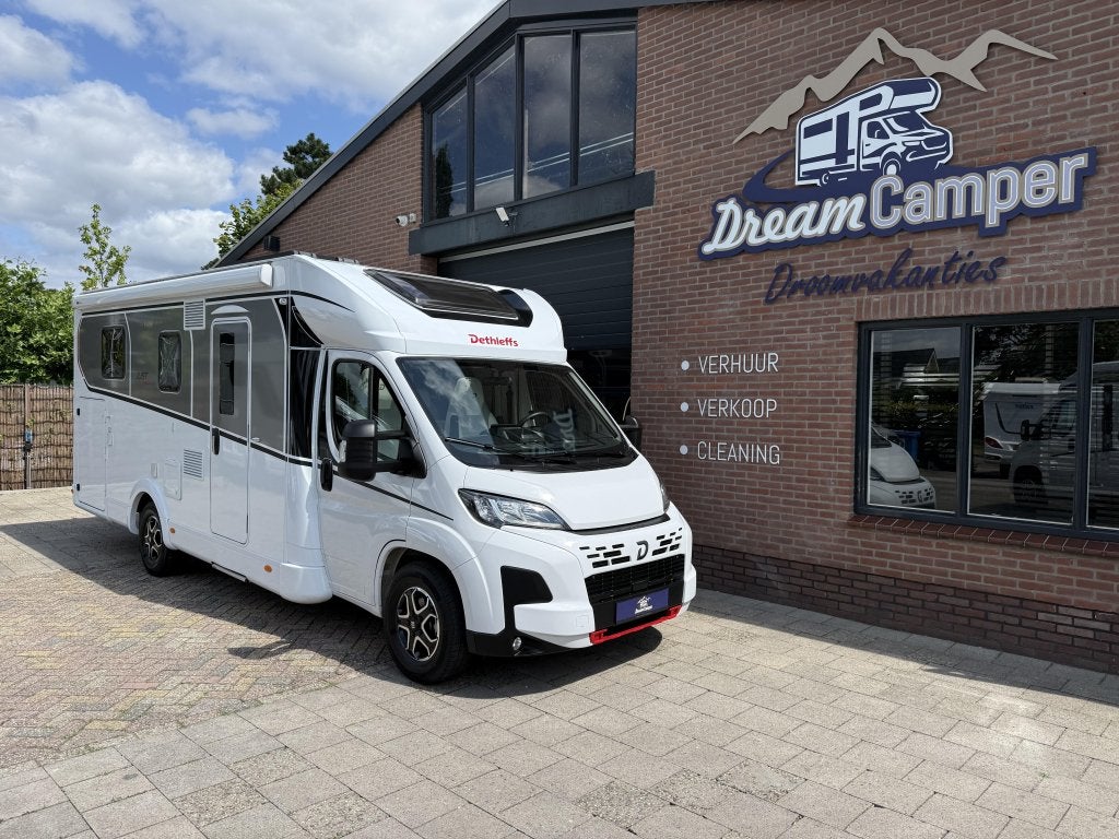 Dethleffs Just Camp T 7052 DBM Automaat/Fiat 8, Caravans en Kamperen, Campers, Automaat, Ringverwarming, Fiat, Achteruitrijcamera