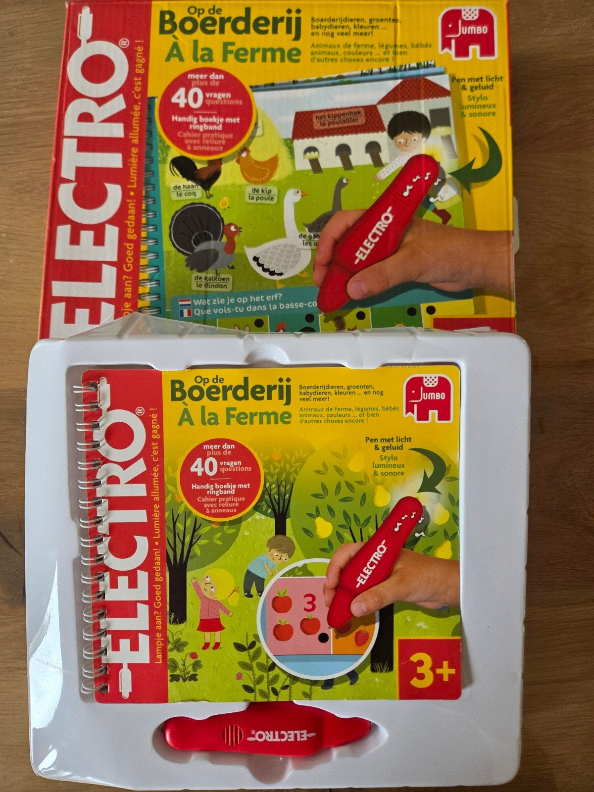 Jumbo Electro Op de Boerderij - Educatief Spel, Ophalen of Verzenden