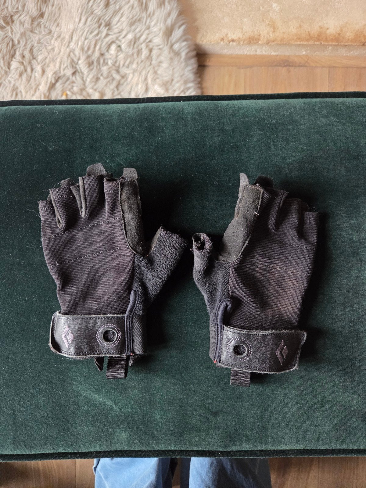Black Diamond klimhandschoenen, Ophalen of Verzenden, Gebruikt, Klimsport-accessoire