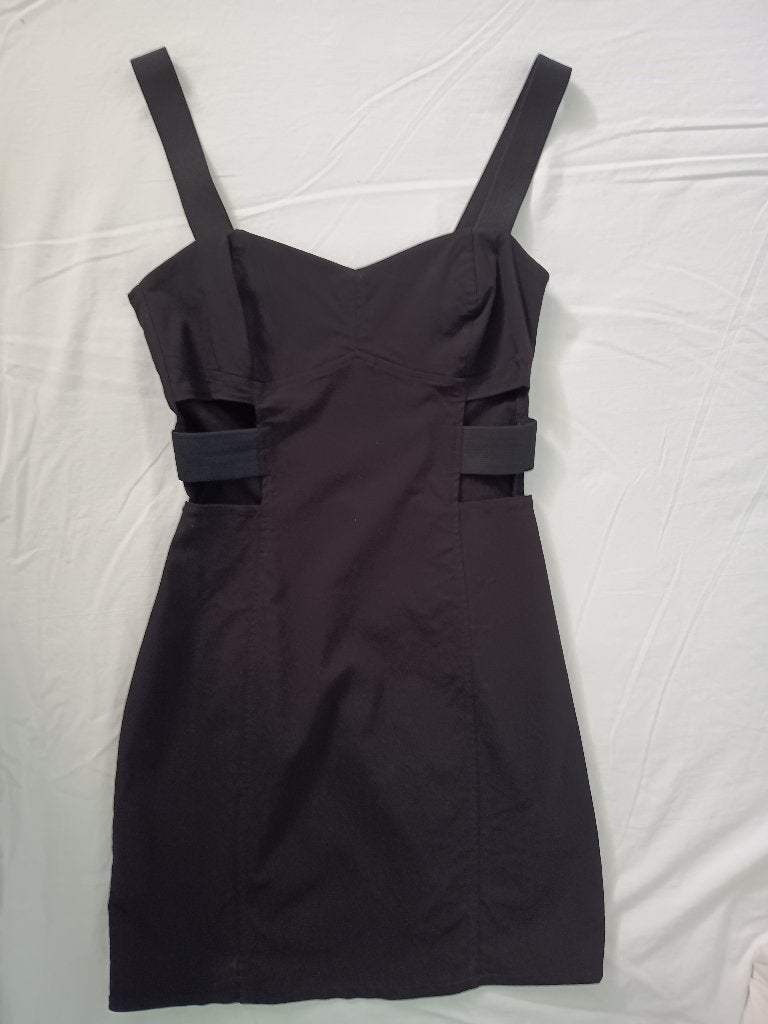 Zomers kort zwart jurkje, nieuw, maat 36, H&M, Verzenden, Zwart, Nieuw