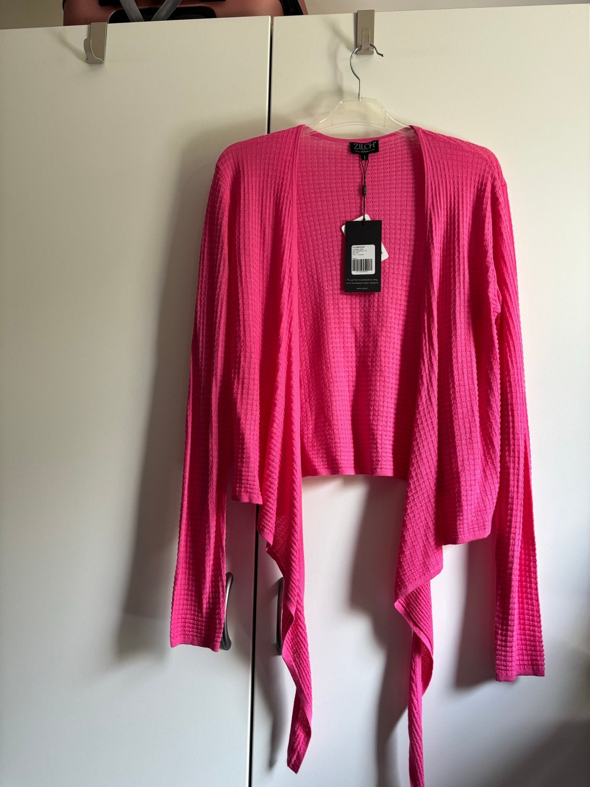 ZILCH Amsterdam Roze Vest Maat L Nieuw met kaartjes, Verzenden, Nieuw, Maat 42/44 (L), Roze