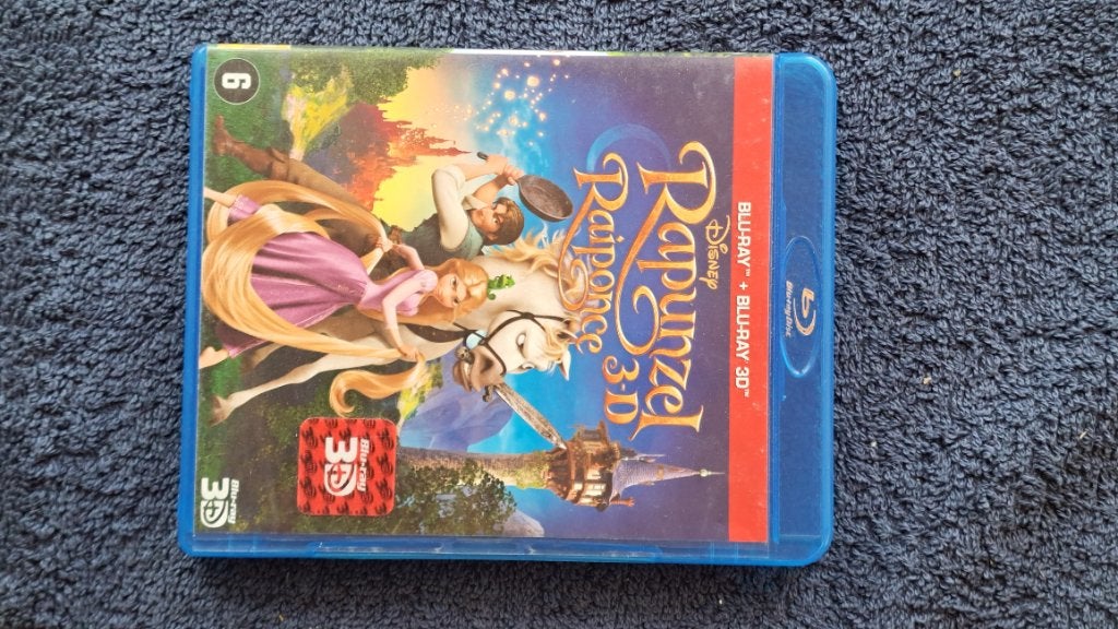 Rapunzel 3D "Blu Ray", Ophalen of Verzenden, Zo goed als nieuw