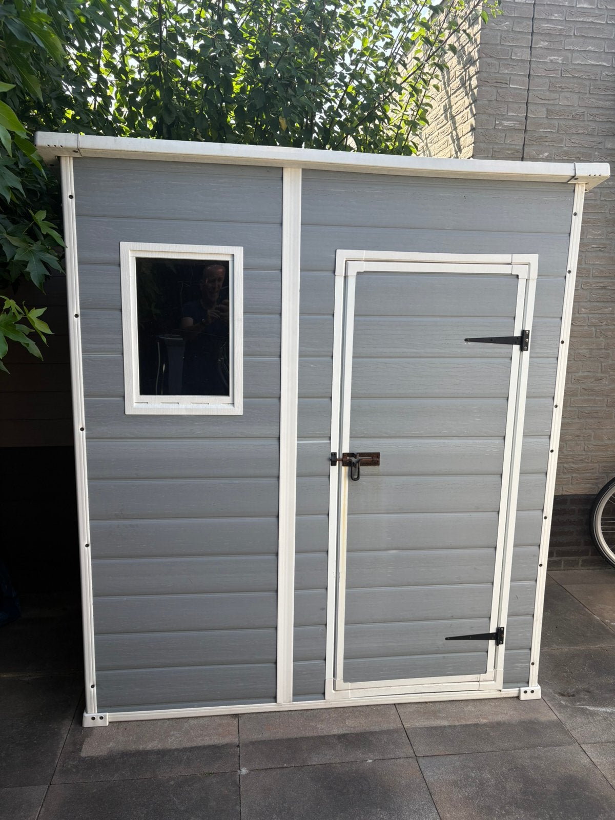 Tuinhuisje, Tuin en Terras, Tuinhuizen, Ophalen, Kunststof, Gebruikt, Tuinhuis