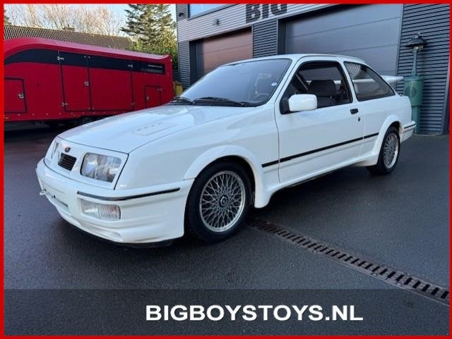 Ford Sierra RS COSWORTH, Achterwielaandrijving, 4 stoelen, Wit, Origineel Nederlands