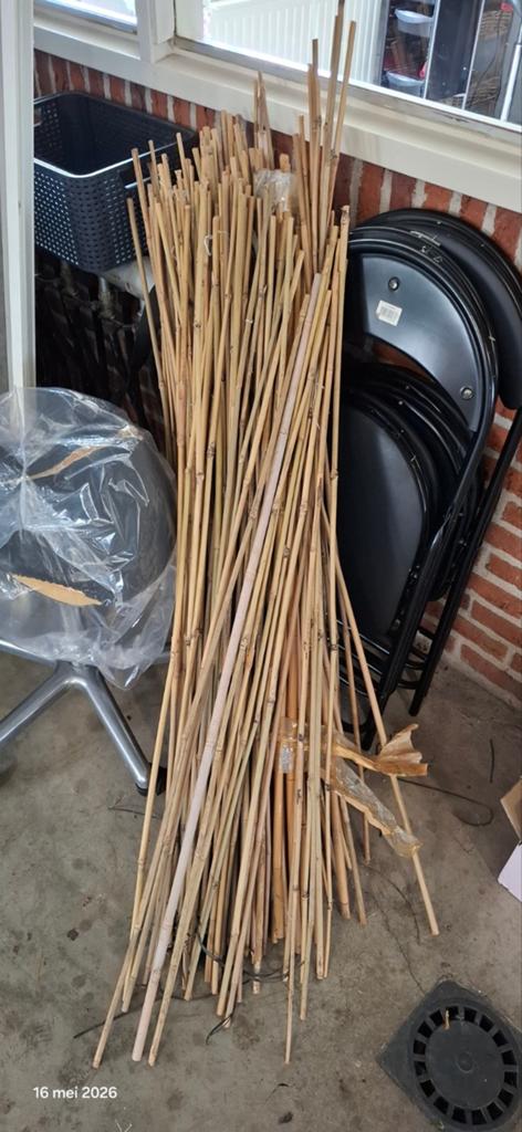 Bamboe stokken 120cm lang, Tuin en Terras, Kweekspullen, Ophalen