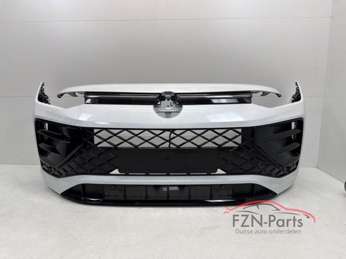 VW Tayron 57L Voorbumper R-Line met Grille 6PDC L0K1, Ophalen of Verzenden, Gebruikt, Voor, Bumper