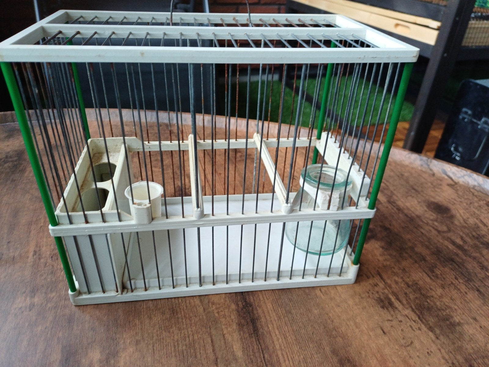 Te koop super leuke zang kooi, Ophalen, Metaal, Vogelkooi
