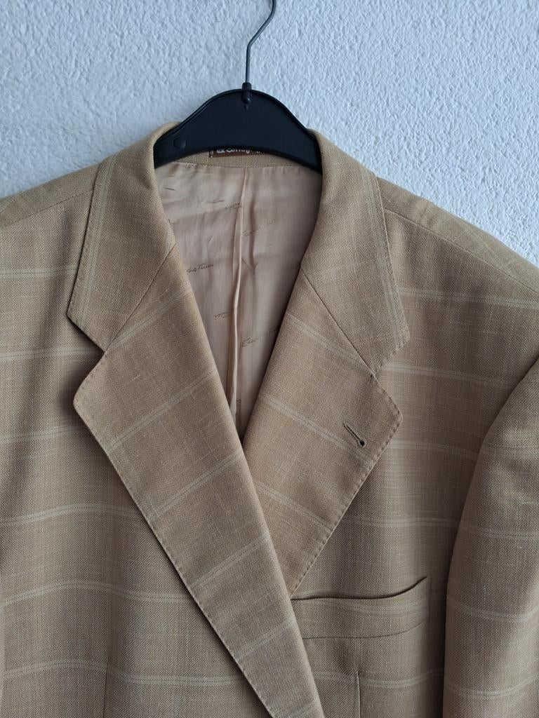 Emidio Tucci colbert met ruitpatroon Maat 58, Ophalen of Verzenden