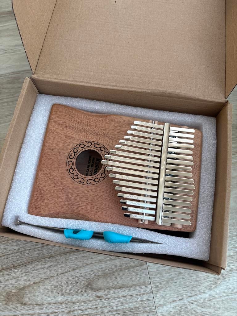 Kalimba nieuw in doos - 17 toetsen duimpiano, Ophalen of Verzenden, Nieuw