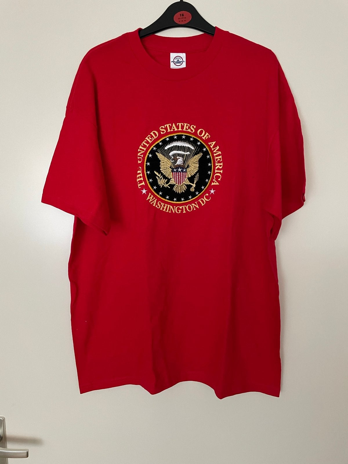 Nieuw Rood T-shirt met Korte Mouwen - Delta Pro Weight, Ophalen of Verzenden, Nieuw, Maat 56/58 (XL), Rood