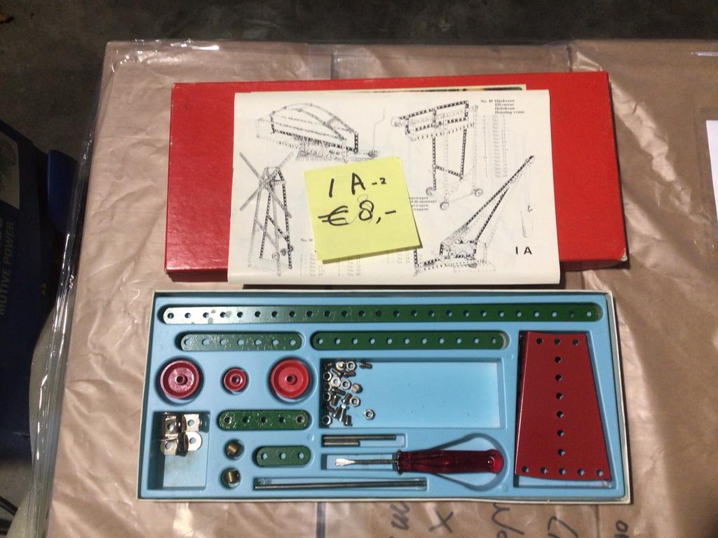 Vintage Meccano Constructie Speelgoed Set, Ophalen of Verzenden, Gebruikt, Overige merken