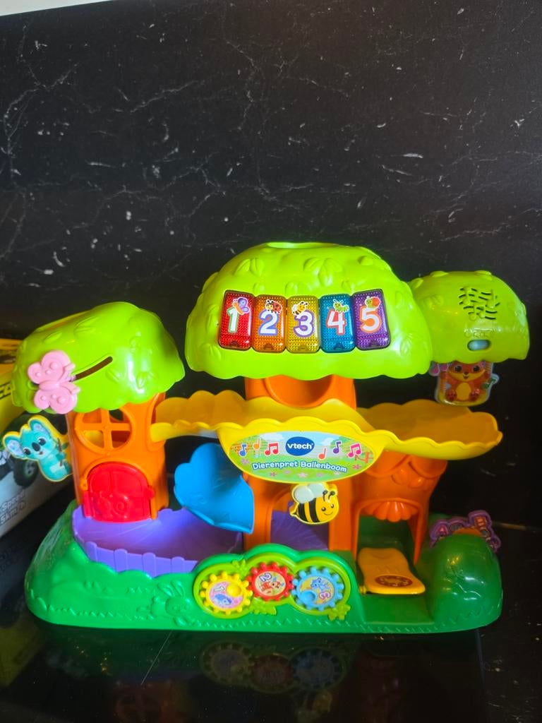 Vtech dierenpret ballenboom, werkt, Kinderen en Baby's, Speelgoed | Vtech, Ophalen of Verzenden, 6 maanden tot 2 jaar