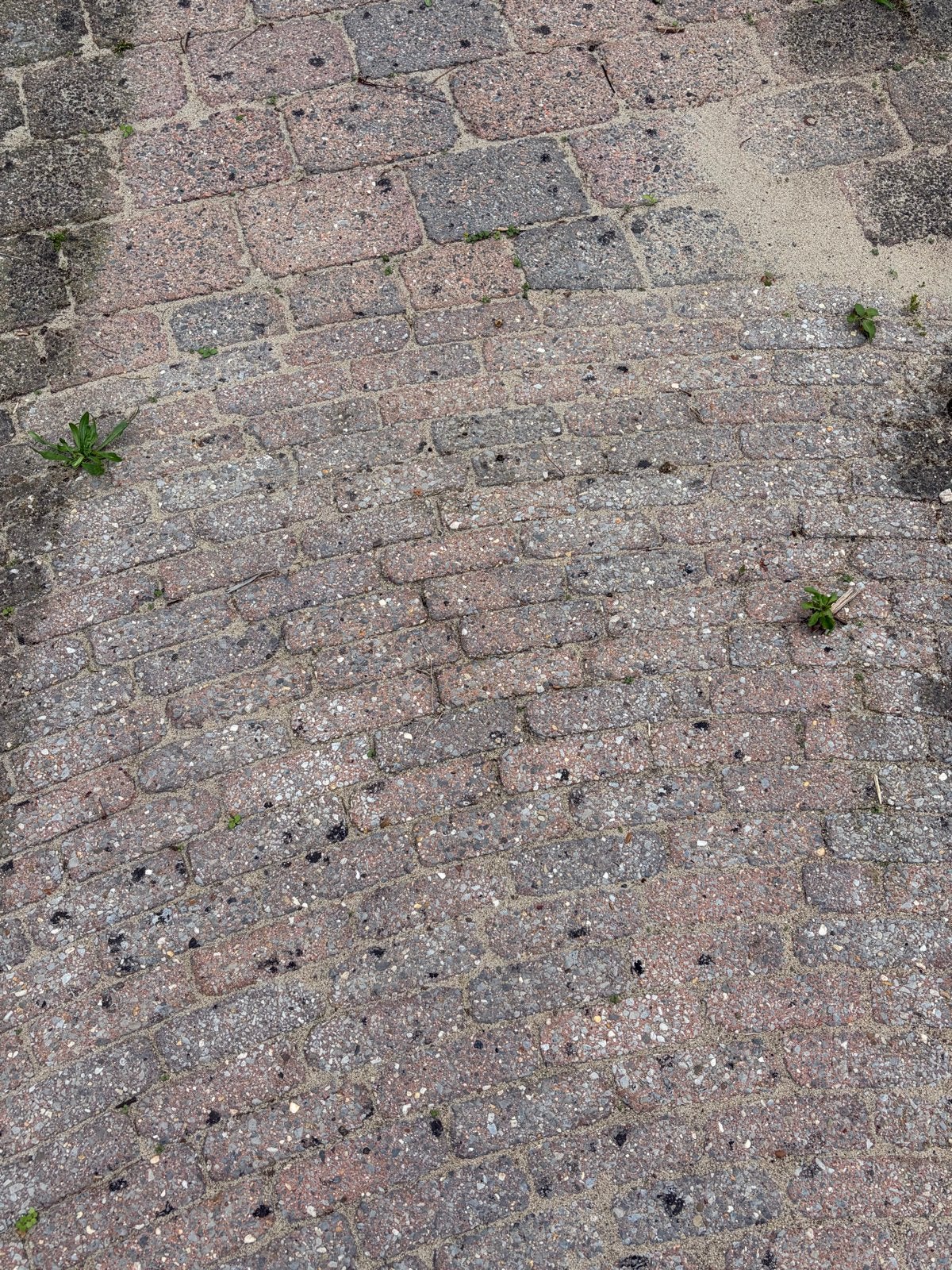 Gratis Betonklinkers in twee maten, Tuin en Terras, Ophalen, Gebruikt, Klinkers, 10 m² of meer