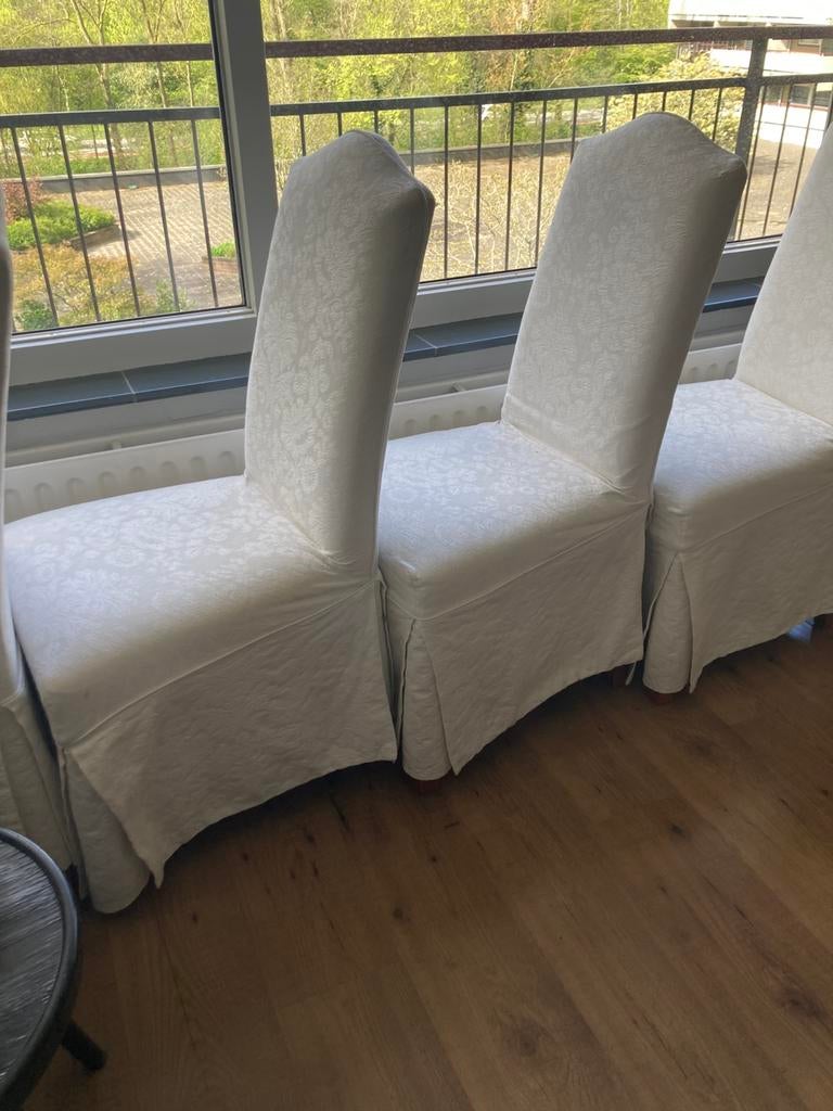 Eetkamerstoelen 8x, Ophalen, Gebruikt, Overige kleuren, Vijf, Zes of meer stoelen