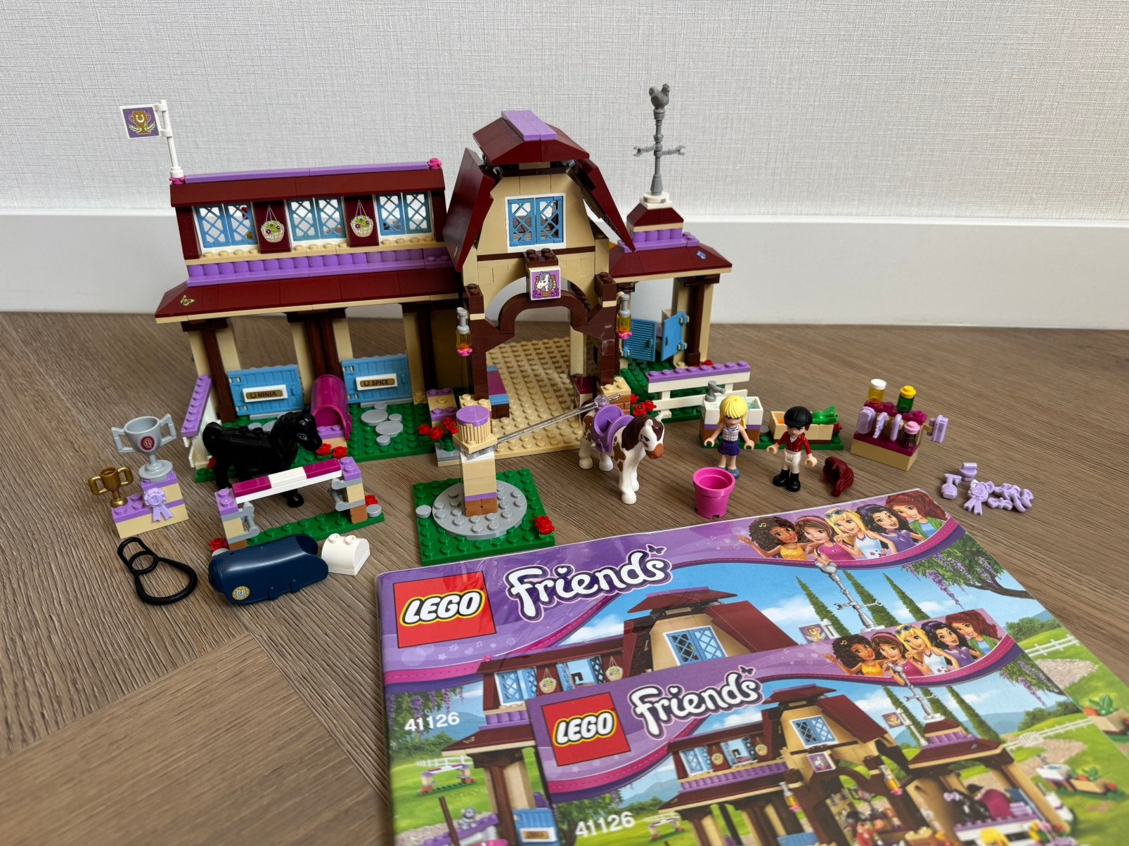 ZGAN/COMPLEET Lego Friends 41126 Manege, Kinderen en Baby's, Speelgoed | Duplo en Lego, Lego, Friends, Ophalen of Verzenden, Zo goed als nieuw