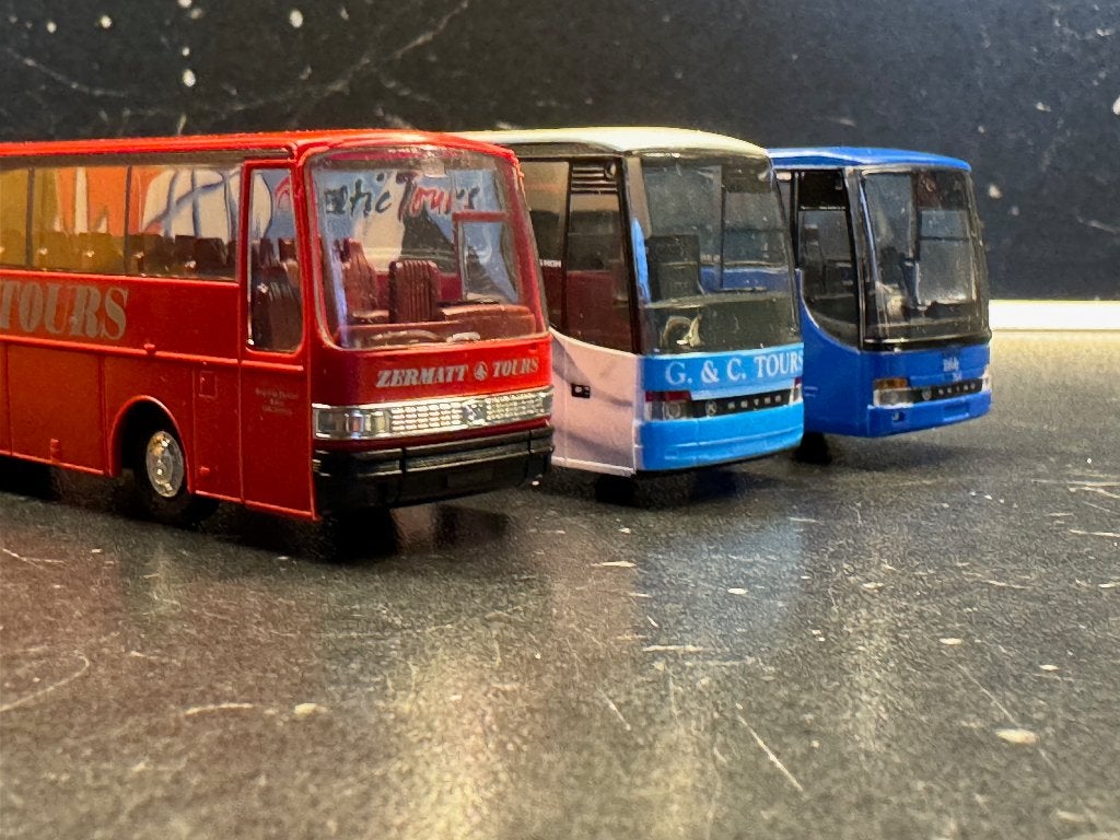 Bus-0000: Setra busmodellen, Ophalen of Verzenden, Bus of Vrachtwagen, Overige merken
