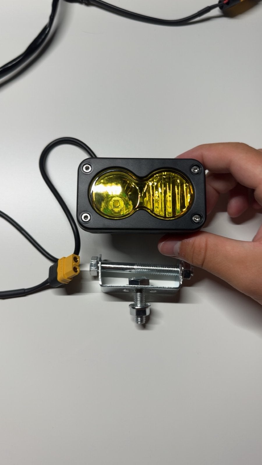 Baja light set op accu geel / NIEUW, Ophalen of Verzenden