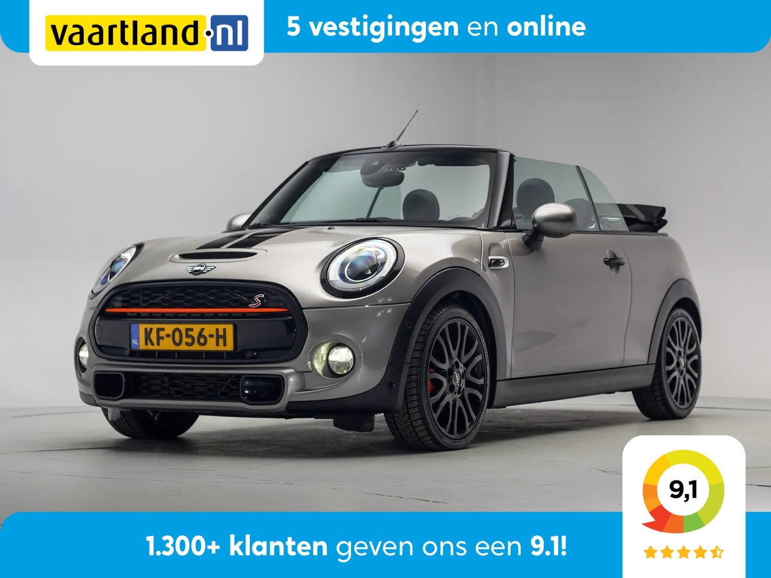 MINI Cabrio 2.0 Cooper S Chili Serious Business Aut. [ HUD H, Auto's, Mini, Automaat, 1998 cc, Gebruikt, Cabriolet