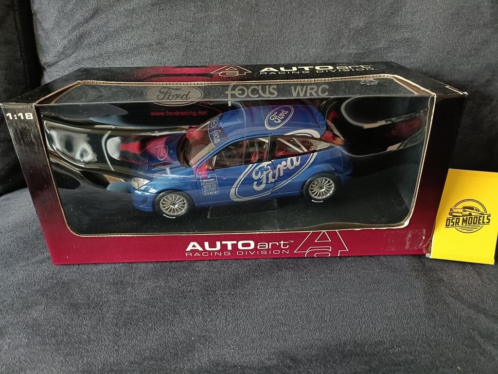 1:18 Ford focus WRC presentatie auto, S, Auto, Autoart, R