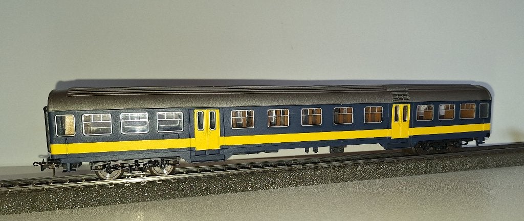 Roco H0 4232B - Personenrijtuig Plan W1 Benelux NS in ovp, Hobby en Vrije tijd, Wisselstroom, Ophalen of Verzenden, NS, Roco
