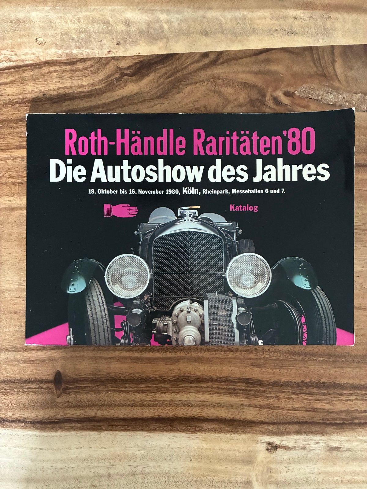Roth-Händle Raritäten '80 Autoshow Catalogus - 73 pagina's, Ophalen of Verzenden, Gelezen, Algemeen