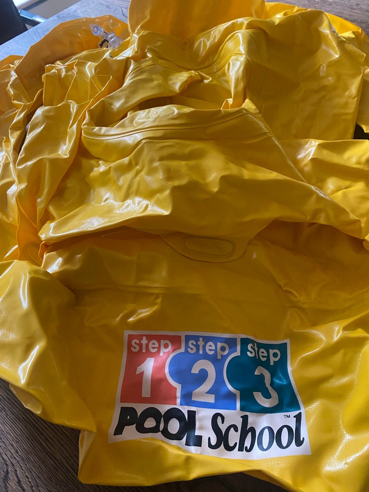 Step 123 Pool School Baby Float Zwemband Geel, Ophalen of Verzenden, Zo goed als nieuw