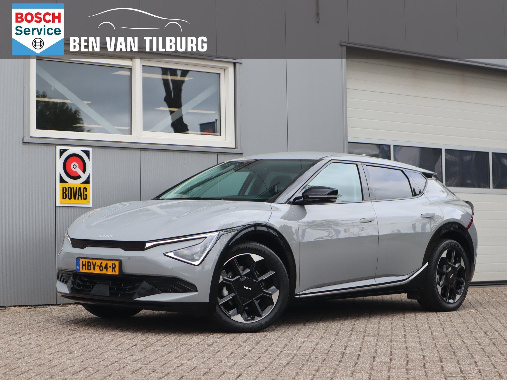 Kia Ev6 Plus 84 kWh / Stoelverkoeling / Pilot Assist / Carpl, Auto's, Automaat, 228 pk, Achterwielaandrijving, Zwart