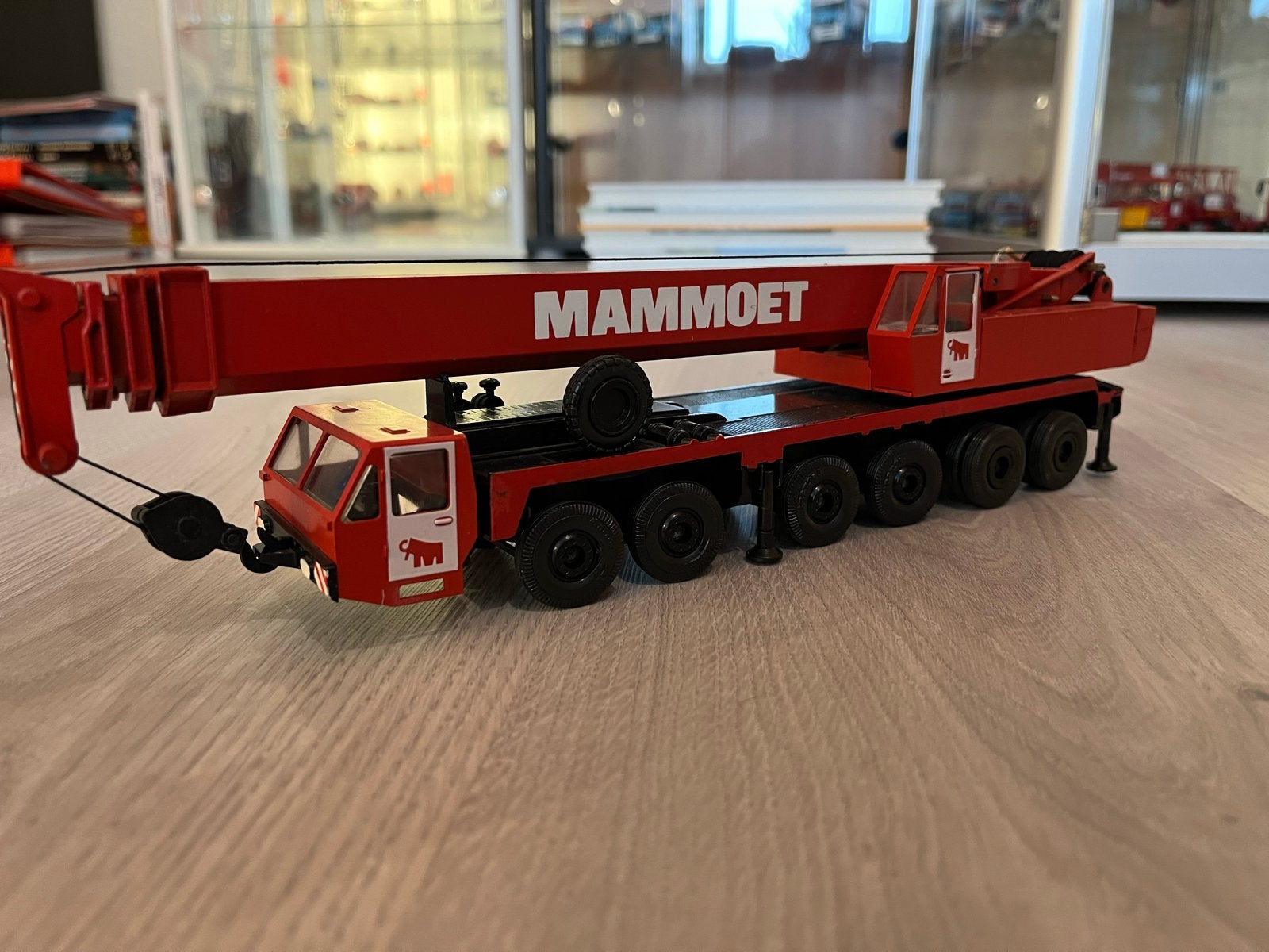 Mammoet Liebherr LT 1120 kraanmodel, Hobby en Vrije tijd, Ophalen of Verzenden, Zo goed als nieuw, Bus of Vrachtwagen, Overige merken