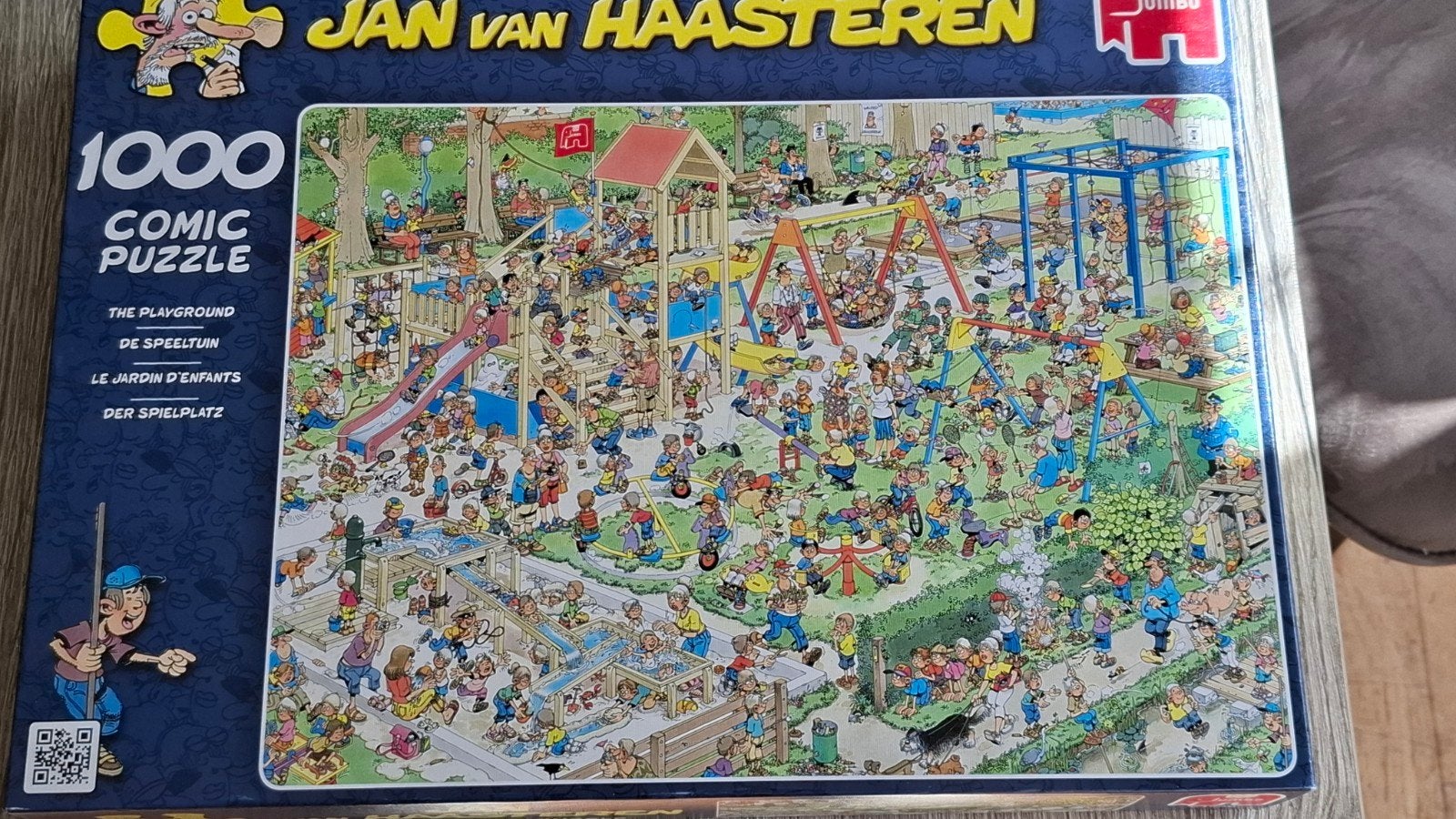 Jan van Haasteren en falcon puzzels, Ophalen of Verzenden, 500 t/m 1500 stukjes, Zo goed als nieuw