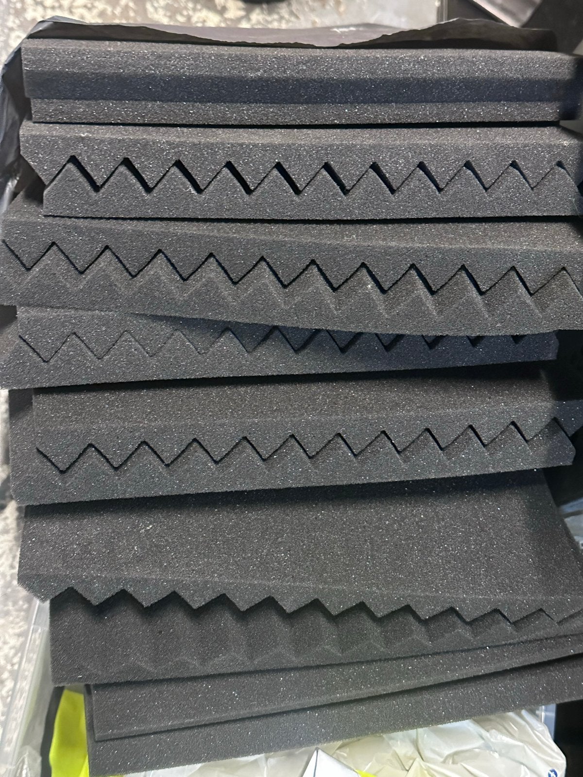 Geluidsisolatie platen - Akoestische schuimpanelen, Ophalen, Overige materialen, 4 tot 8 cm, Gebruikt