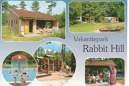 Ansichtkaart 	Uddel (Nieuw Milligen)	Rabbit Hill Vak. park, Verzamelen, Verzenden, 1980 tot heden, Gelopen, Gelderland