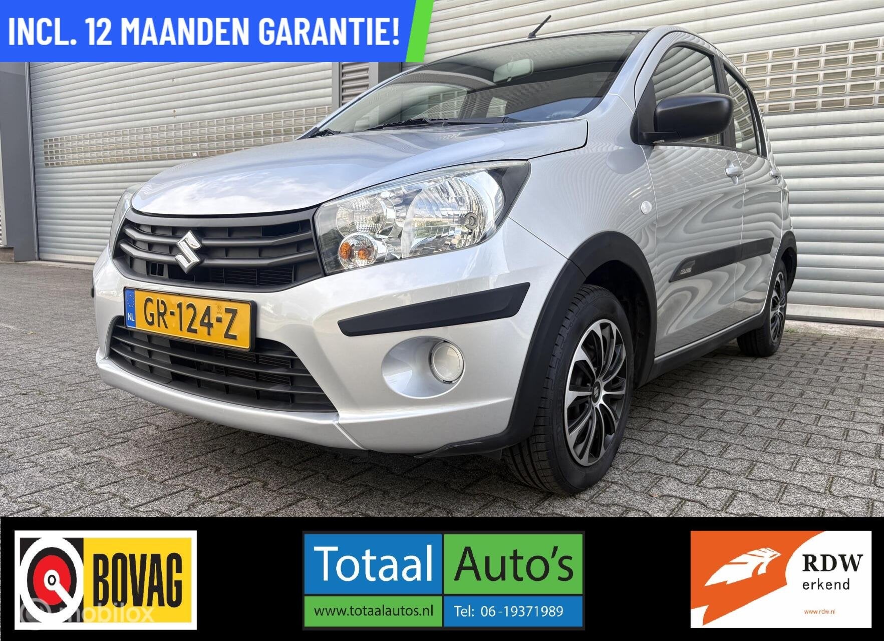 Suzuki Celerio 1.0 Exclusive*NAVI*TREKH*APPLE&ANDRO*, Gebruikt, 400 kg, Origineel Nederlands, 3 cilinders