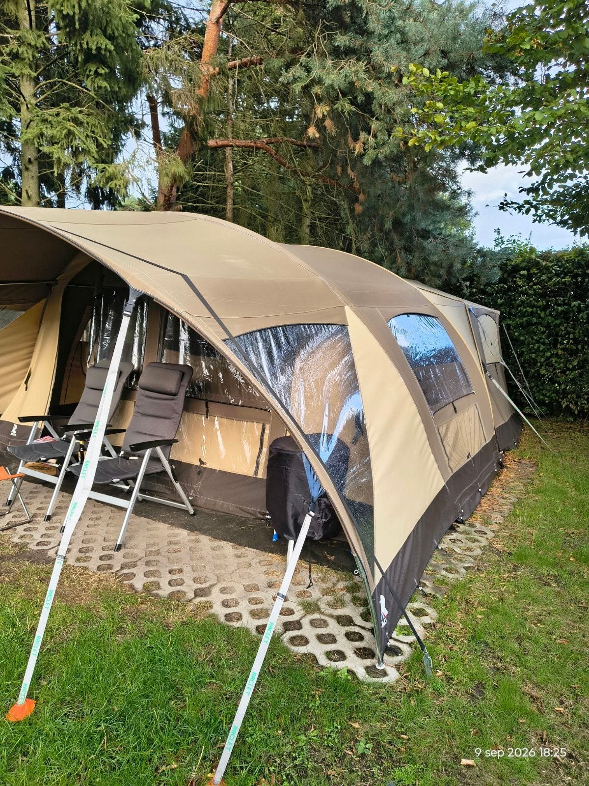 Raclet Safari GL 2020 ( 6-8 pers), Beige, Raclet, Ophalen of Verzenden, Aanwezig