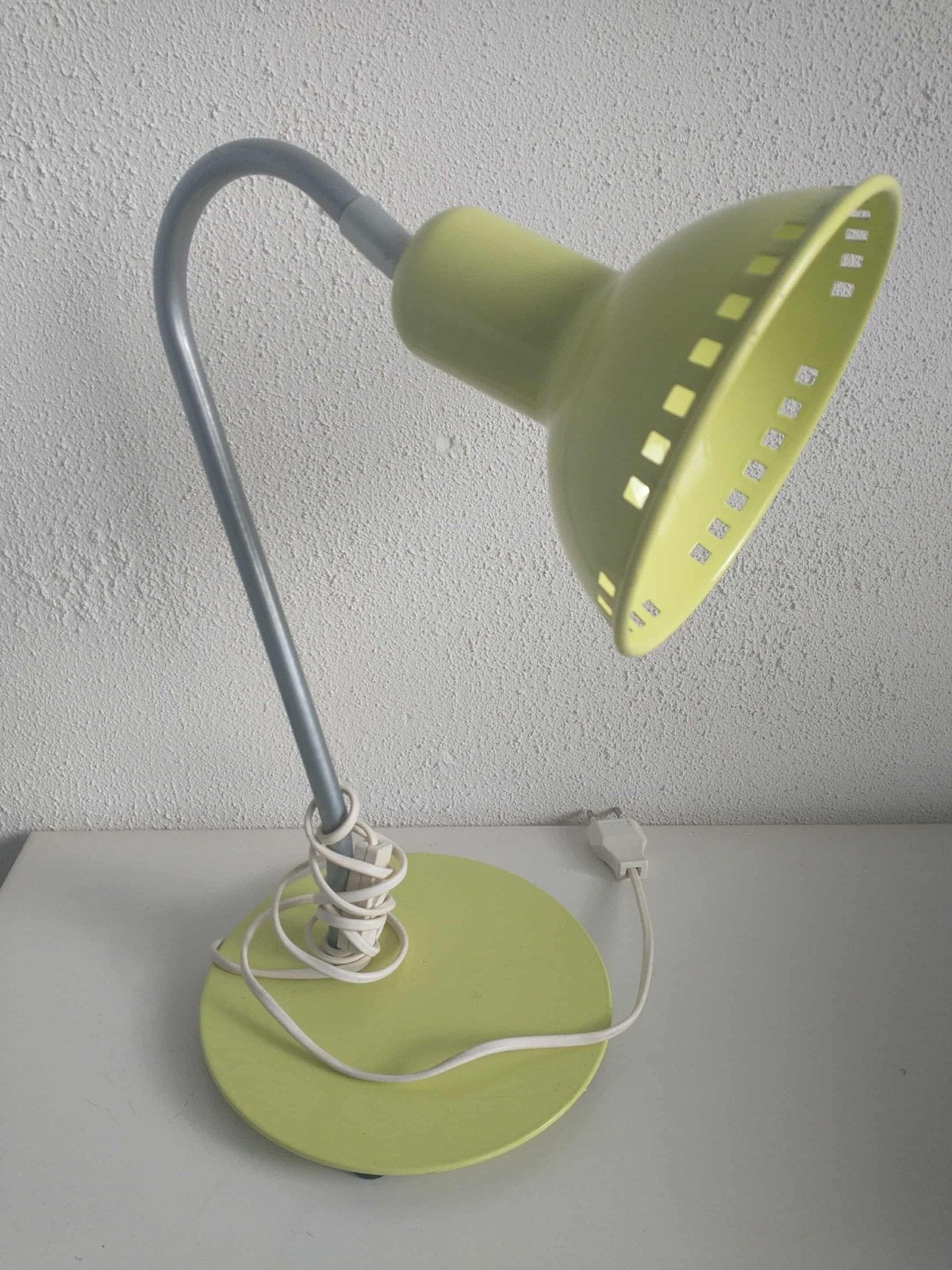 Vintage Bureaulamp - Groen, Ophalen of Verzenden