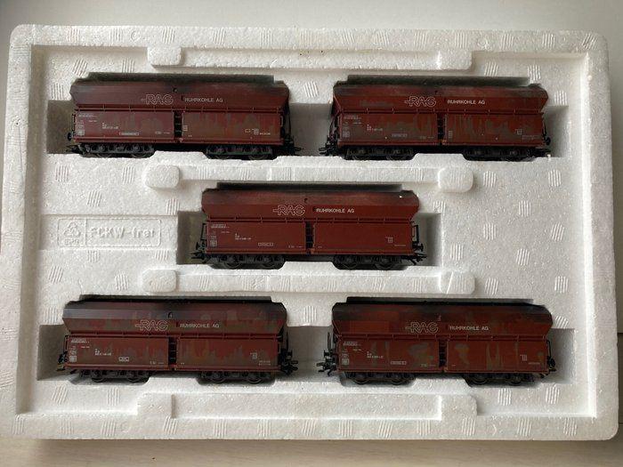 Märklin 4824 5-delige Ertswagenset RAG Ruhrkohle NIEUW OVP, Hobby en Vrije tijd, Modeltreinen | H0, Ophalen, Wisselstroom, Märklin
