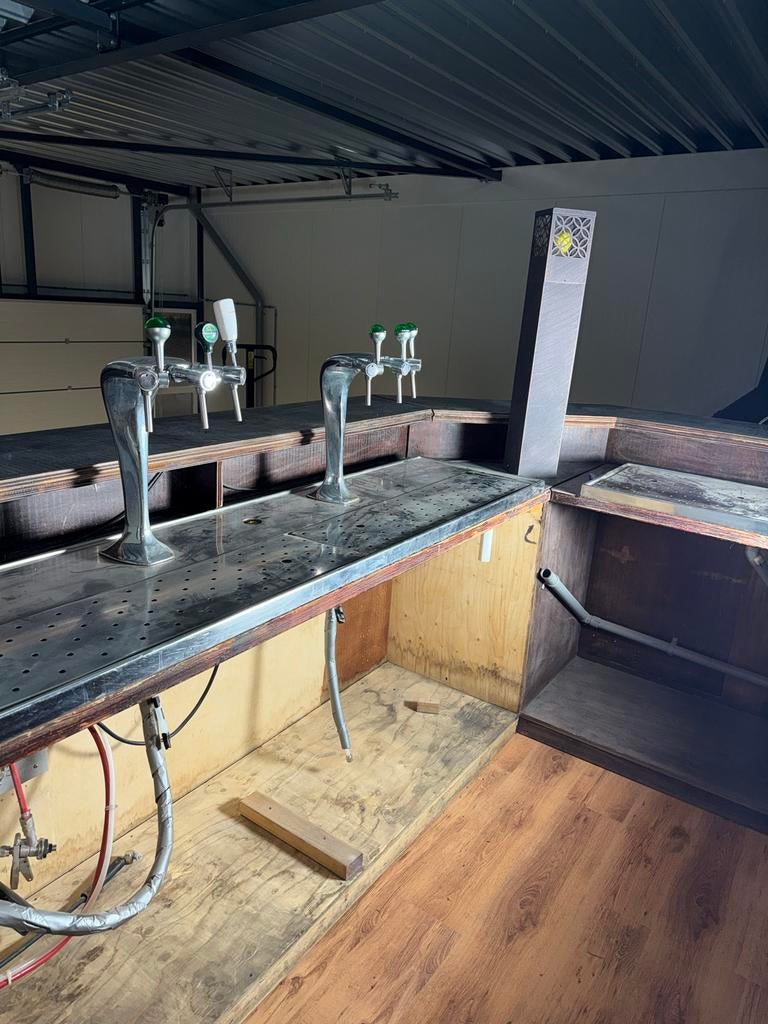 Professionele Bier Tapinstallatie - Dubbele Kraan, Ophalen, Gebruikt, Overige merken