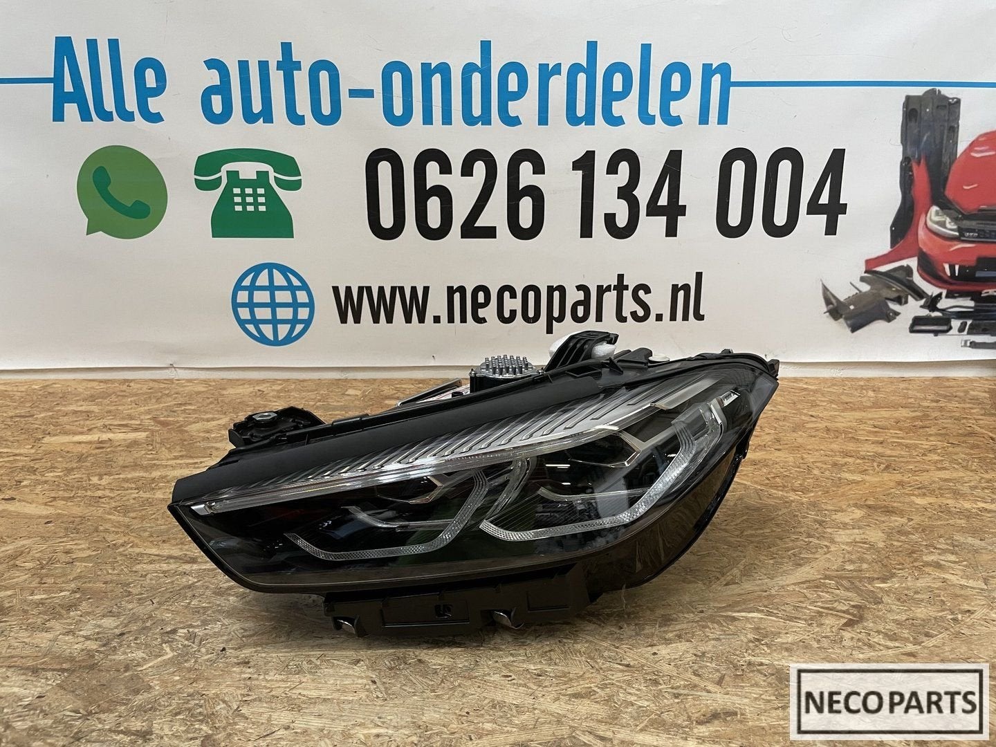 BMW 8 SERIE F91 F92 F93 M8 VOL LED KOPLAMP COMPLEET 5A27A27, Gebruikt, -, -, Ophalen of Verzenden