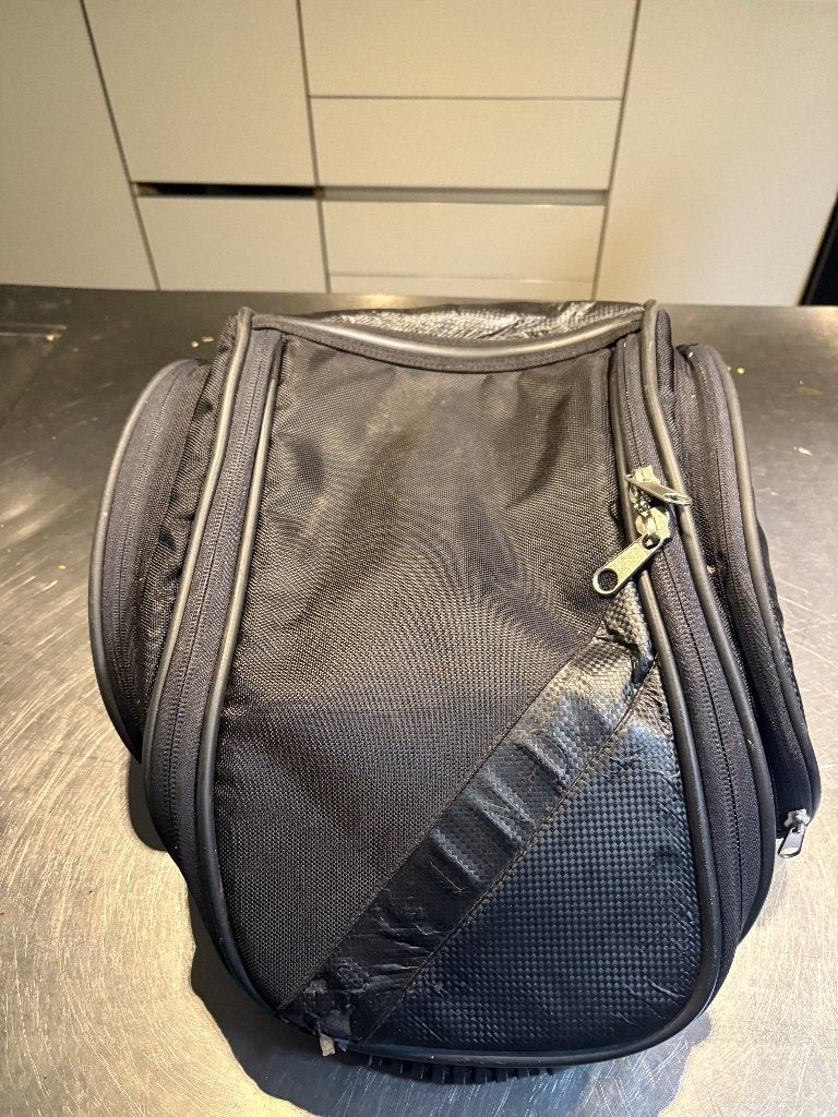 FACO Thundercase Motorfiets topkoffer/tas met regenhoes, Motoren, Ophalen of Verzenden, Gebruikt