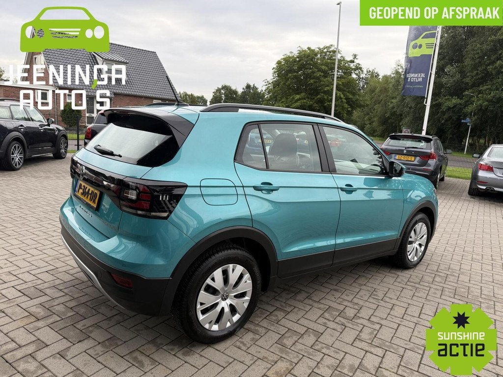 Volkswagen T-Cross 1.0 TSI Life|AppleCarPlay|PDC|Navi, Auto's, Volkswagen, Voorwielaandrijving, Gebruikt, 95 pk, Bedrijf