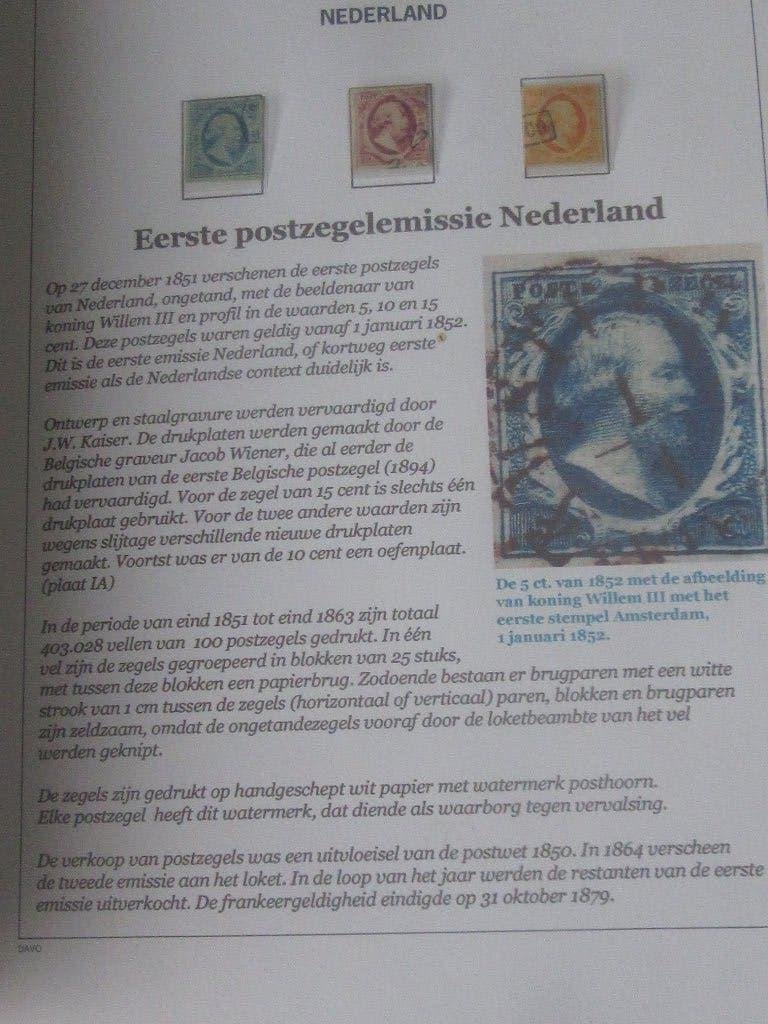 Nico TOP Verzamelling Nederland tm jaar 1944 gestempeld, Ophalen of Verzenden, Nederland