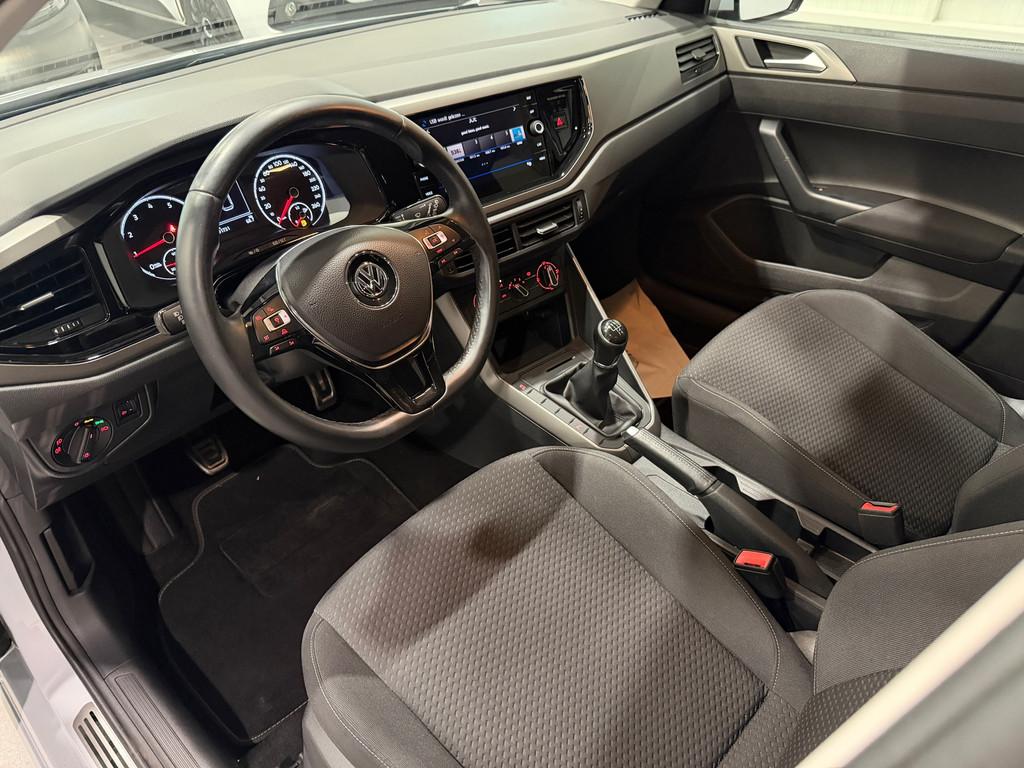 Volkswagen POLO 1.0 TSI Comfortline Navigatie|ACC|LMV|Airco|, Voorwielaandrijving, Stof, Gebruikt, Adaptive Cruise Control