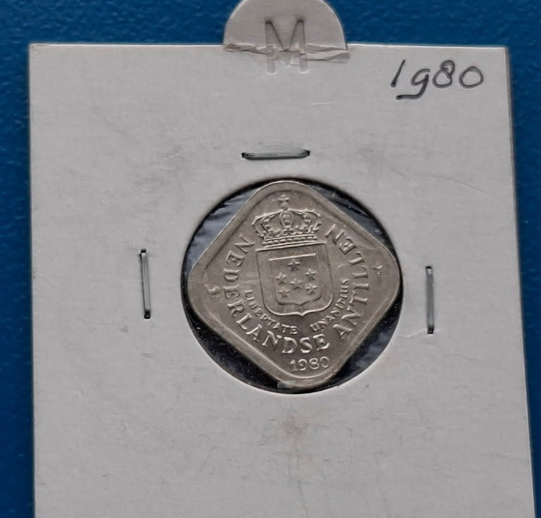 Nederlandse Antillen 5 cent - 1980 UNC, Postzegels en Munten, Munten | Nederland, Verzenden, Koningin Juliana, 5 cent, Losse munt