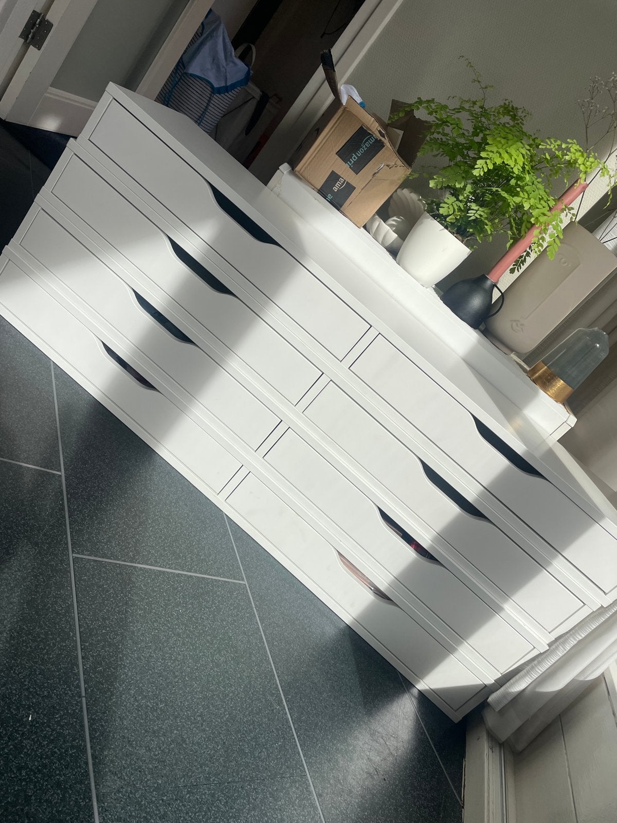 IKEA ladekast met 8 laden - Wit, 5 laden of meer, 100 tot 150 cm, Ophalen of Verzenden, Zo goed als nieuw
