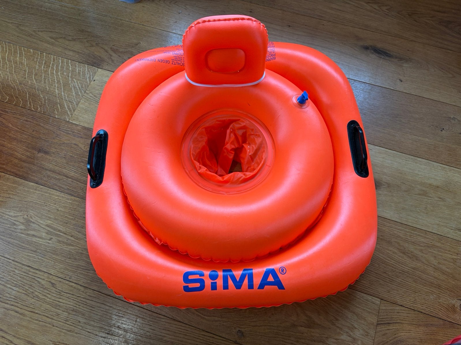 Opblaasbare zwembadstoel voor baby en dreumes, Ophalen of Verzenden, Zo goed als nieuw, Jongetje of Meisje, Zwem-accessoire