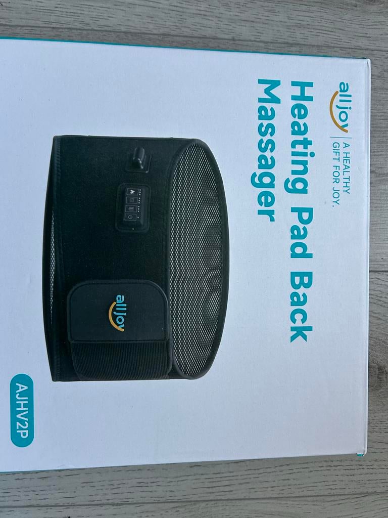 Alljoy Verwarmingskussen Rug Massager - Nieuw in doos, Ophalen, Nieuw, Apparaat
