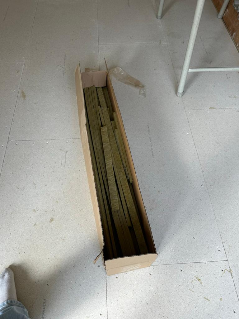 Fermacell 2E32 vloerelementen met randstroken en schroeven, Ophalen, Minder dan 25 mm, Zo goed als nieuw, Plank