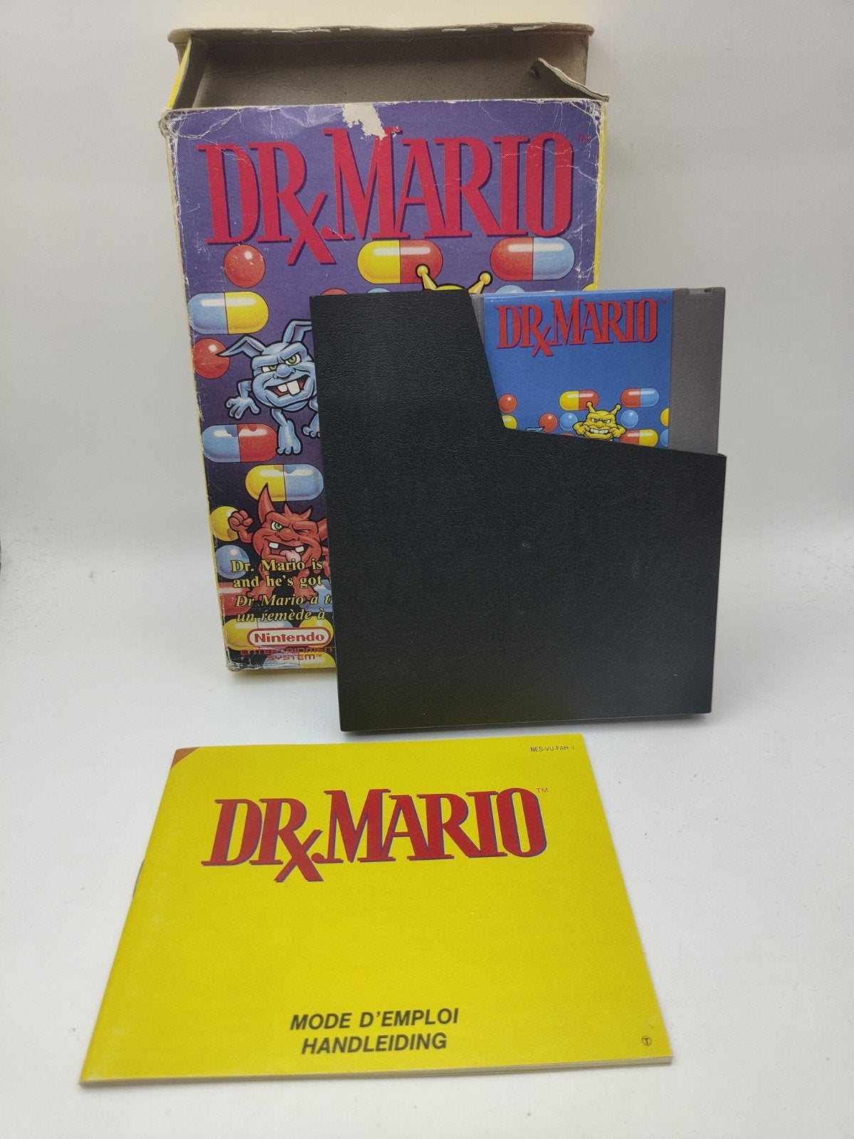 Dr. Mario NES CIB, Spelcomputers en Games, Games | Nintendo NES, Nintendo, Puzzel en Educatief, Gebruikt, 2 spelers