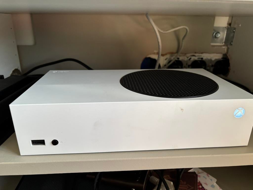 Xbox Series S + Digitale Games (o.a. EA FC 26) – Compleet, Ophalen of Verzenden, Gebruikt, Xbox Series S