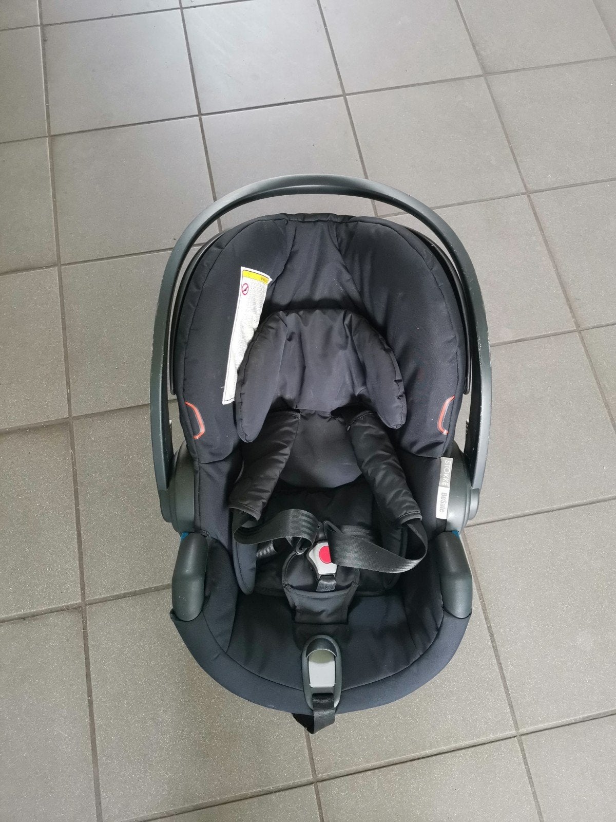 Stokke izi go+, Autogordel of Isofix, Gebruikt, 0 t/m 13 kg, Ophalen